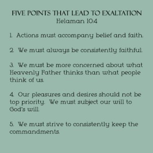 Five Points in Helaman 10 4